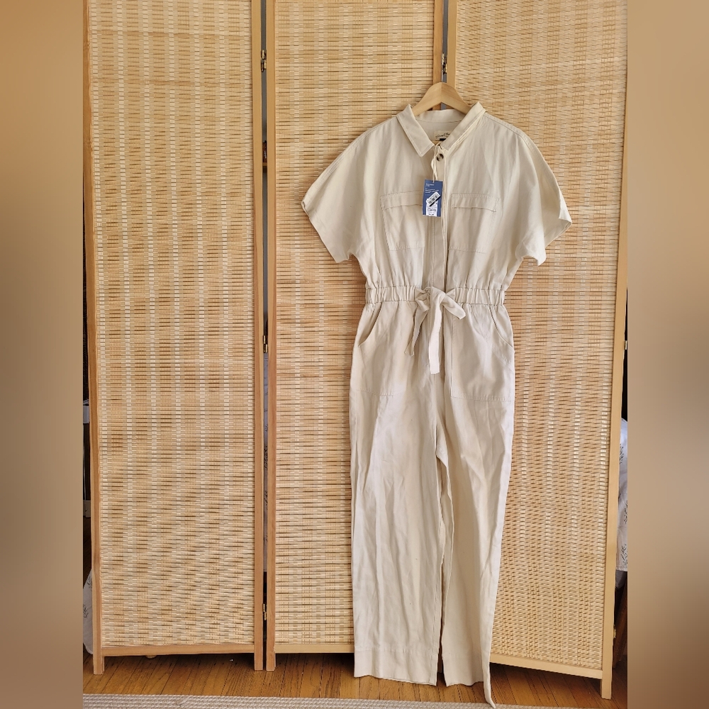 Universal Thread Beige Jumpsuit